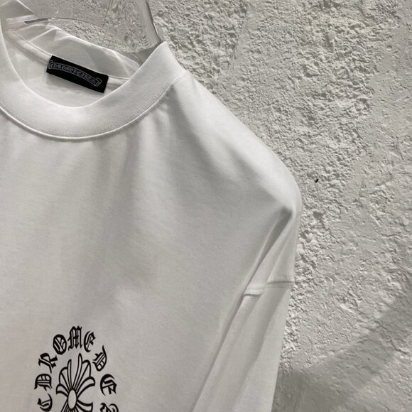 Chrome Hearts Print White Long Sleeve T-Shirt - Picture 6 of 8
